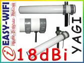 Antena YAGI 18dBi  H-155/RF240 GW/FV