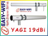 Antena YAGI 19dBi  H-155/RF240 GW/FV