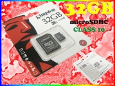 KINGSTON KARTA PAMIĘCI 32GB microSD SDHC class 10