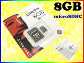 ORYGINAŁ KINGSTON KARTA 8GB microSD SDHC class 4